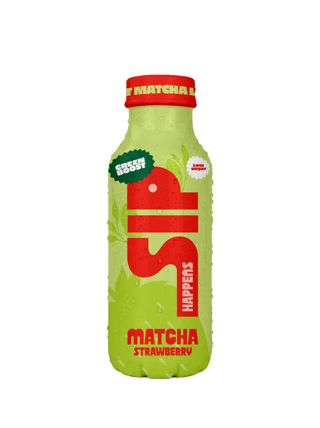 NAPÓJ MATCHA LATTE O SMAKU TRUSKAWKOWYM BEZ DODATKU CUKRÓW 250 ml - SIP