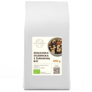 MIESZANKA STUDENCKA Z ŻURAWINĄ BIO 400 g - THE PLANET
