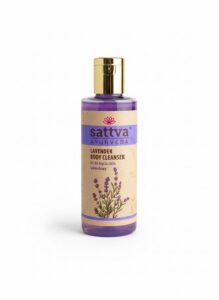 ŻEL DO MYCIA CIAŁA LAWENDOWY 210 ml - SATTVA (AYURVEDA)
