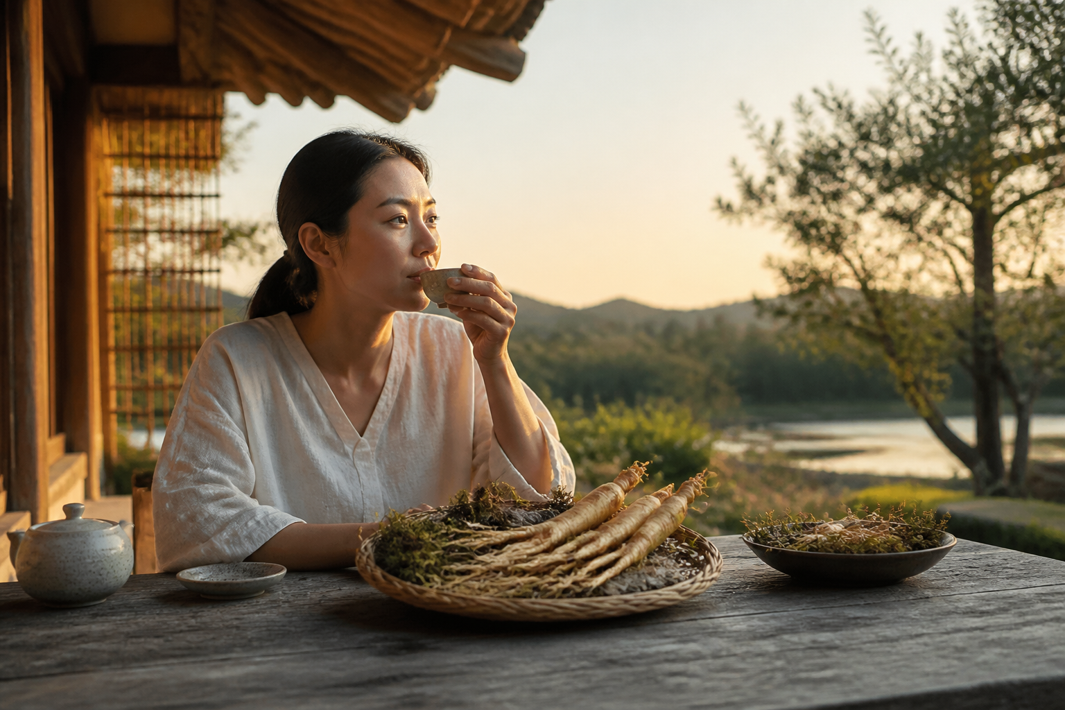 żeń-szeń koreański